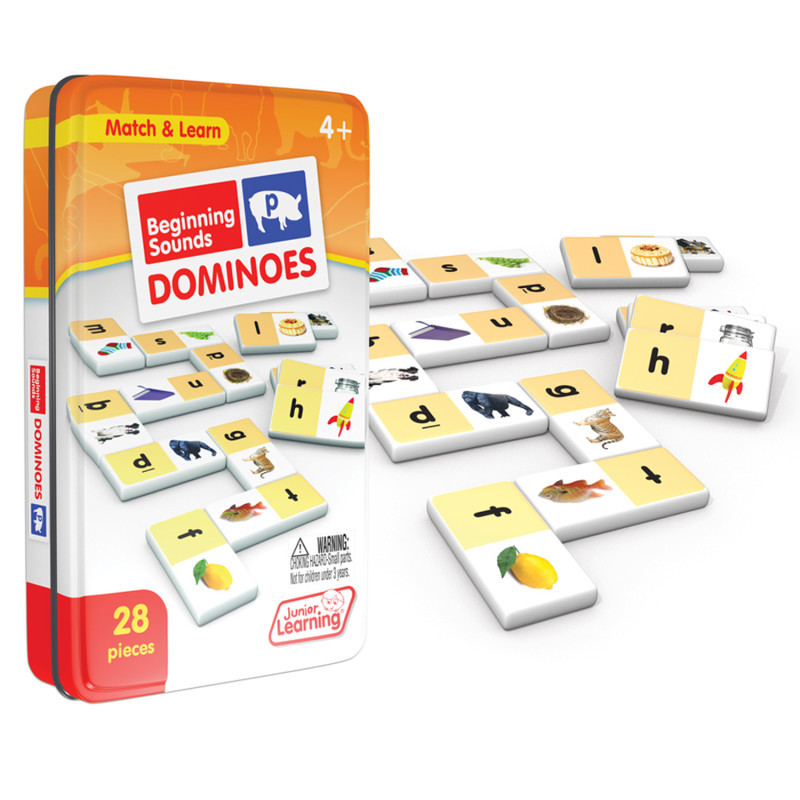 JUNIOR LEARNING Junior Learning® Beginning Sounds Dominoes