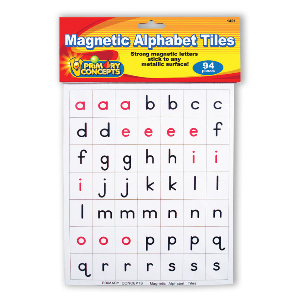 TEACHER CREATED RESOURCES Primary Concepts™ Magnetic Alphabet Tiles