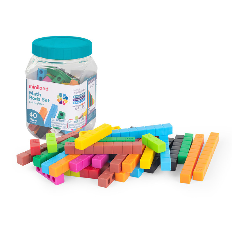 MINILAND EDUCATIONAL CORPORATION Miniland Math Rods Set