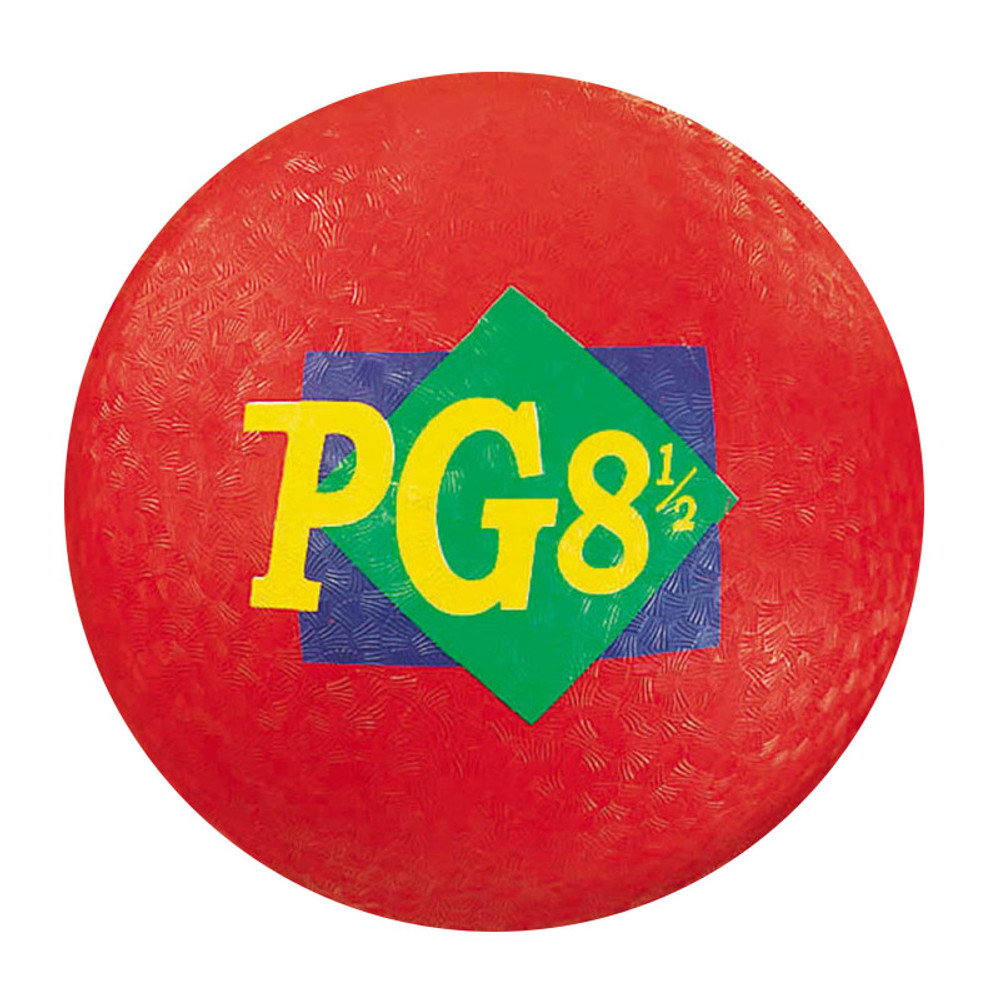 DICK MARTIN SPORTS Martin Sports Playground Ball, 8 1/2" Diameter, Red