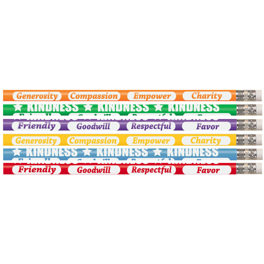 MUSGRAVE PENCIL CO INC Musgrave Pencil Company Kindness Kounts Motivational Pencil, Pack of 12