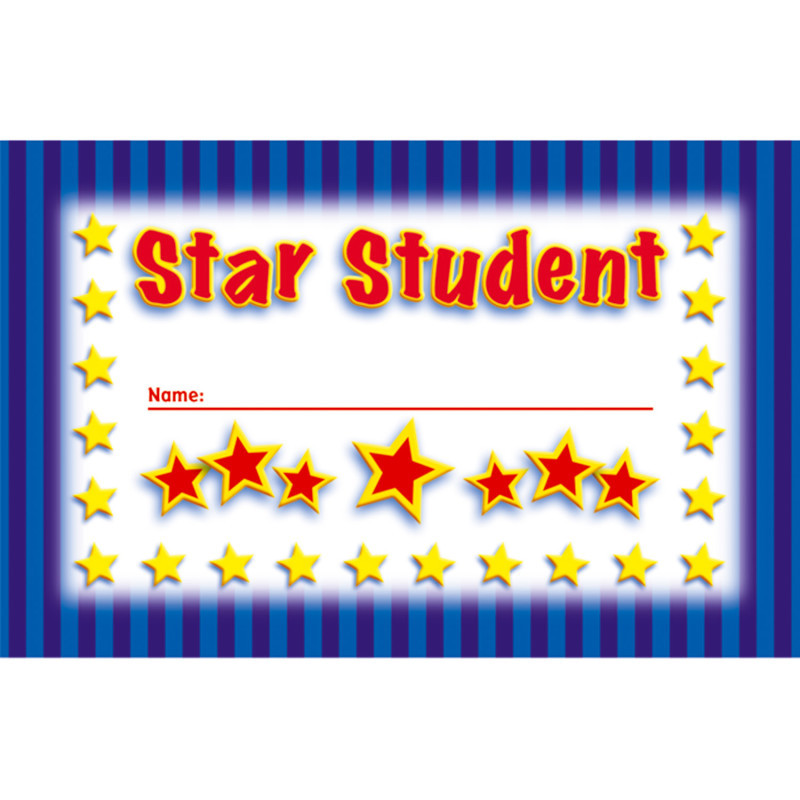 NORTH STAR TEACHER RESOURCE North Star Teacher Resources Star Student Punch Cards, Pack of 36