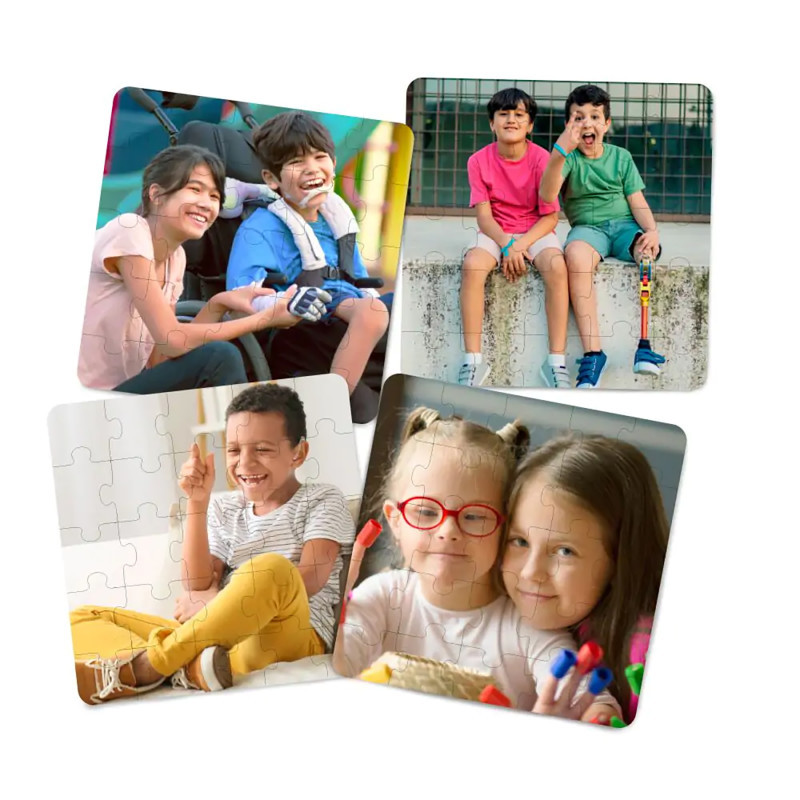 MINILAND EDUCATIONAL CORPORATION Miniland Inclusion Puzzles, Set of 4