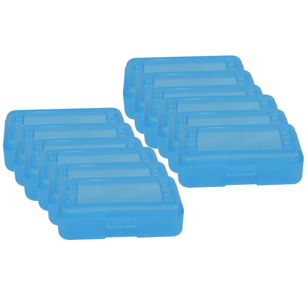 ROMANOFF PRODUCTS Romanoff Pencil Box, Blueberry, Pack of 12