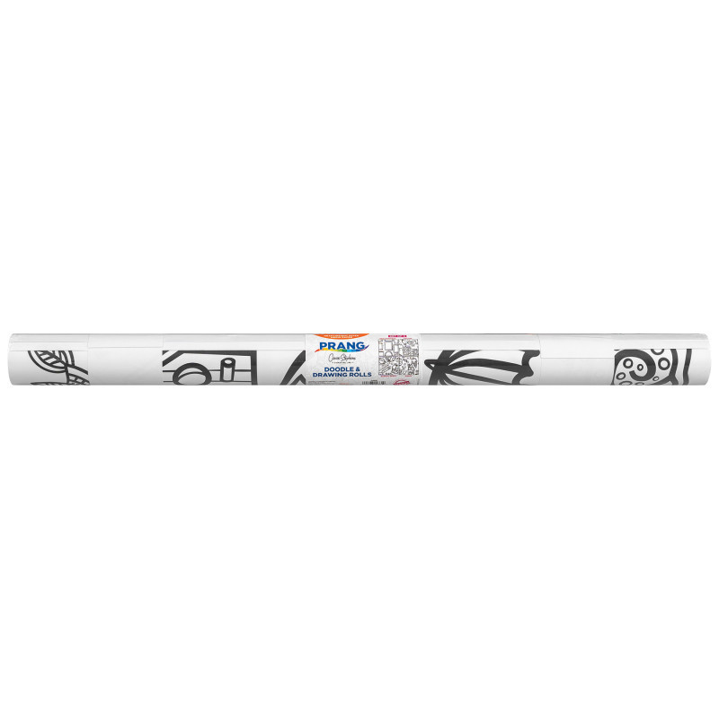 DIXON TICONDEROGA CO Prang® Doodle & Drawing Roll, 4 Assorted Designs