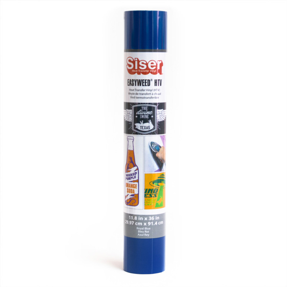 SISER NORTH AMERICA SISER Easyweed HTV Heat Transfer Vinyl, 36", Royal Blue