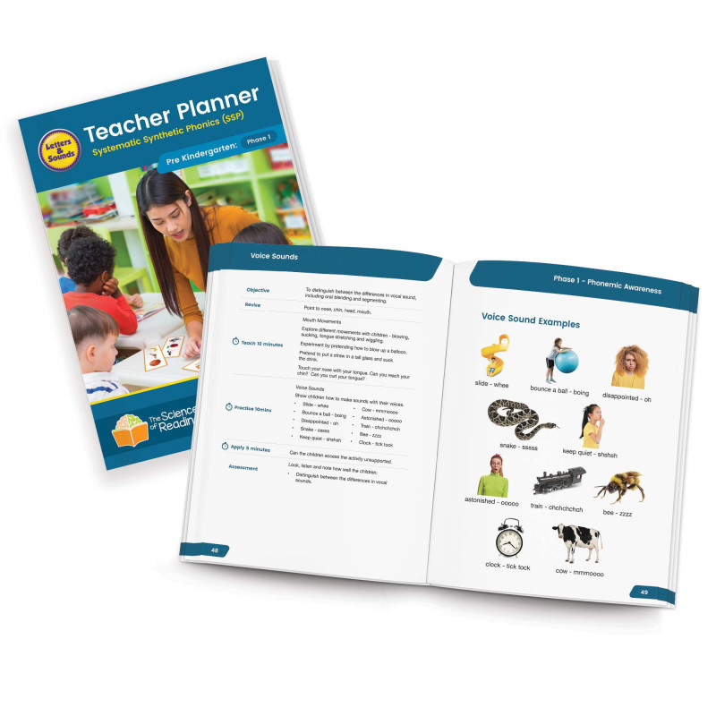 JUNIOR LEARNING The Science of Reading Teacher Planner, Pre K