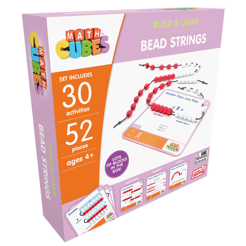 JUNIOR LEARNING Junior Learning® Mathcubes - Bead Strings