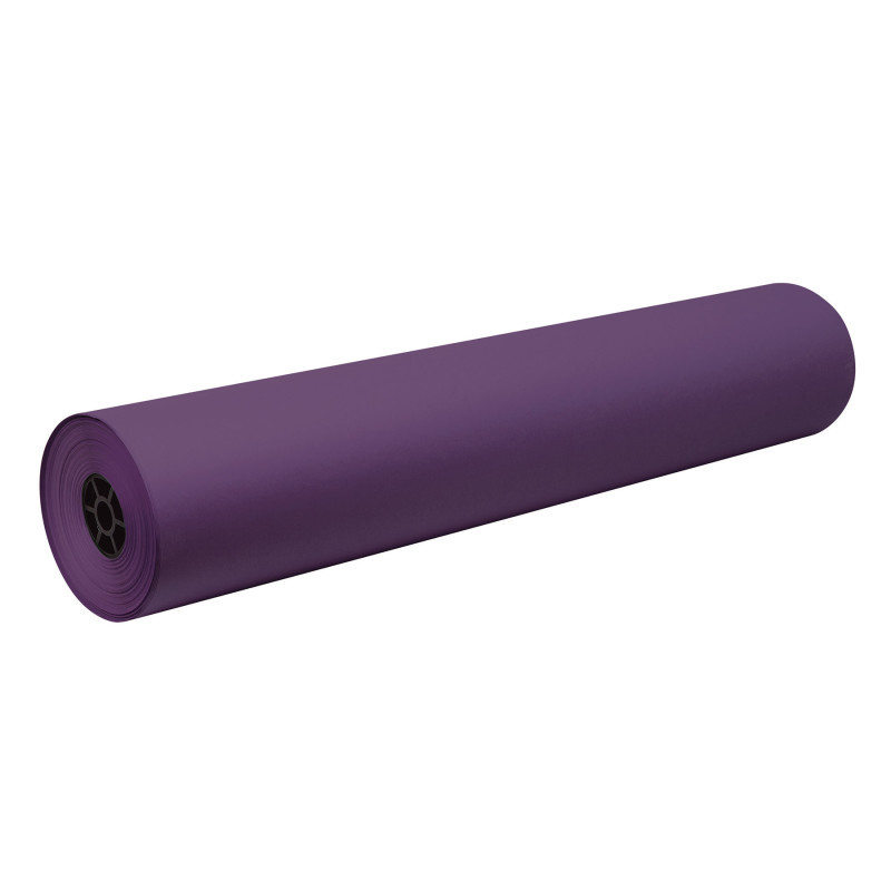 DIXON TICONDEROGA CO Tru-Ray® Construction Paper Art Roll, Heavyweight, Purple, 36" x 500'