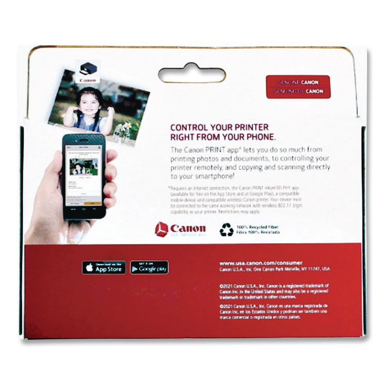 INNOVERA Canon® 6497B004 6497B004 (PGI-250/CLI-251) Ink/Paper Combo, Black/Cyan/Magenta/Yellow