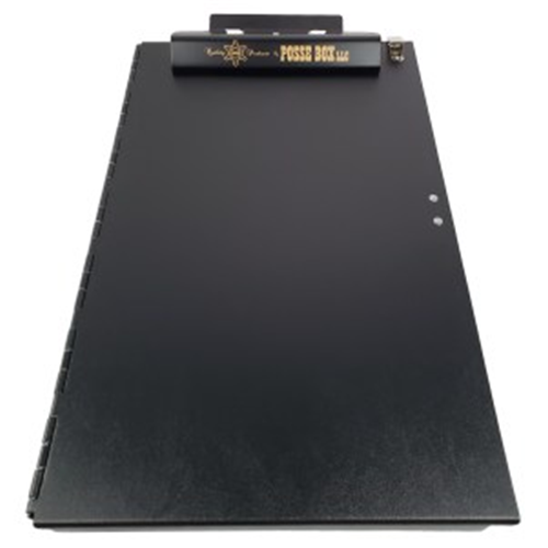 Posse Box PB37S-BKV Posse Box â€“ Side-Opening Dual Compartment Clipboard Box PB-37S