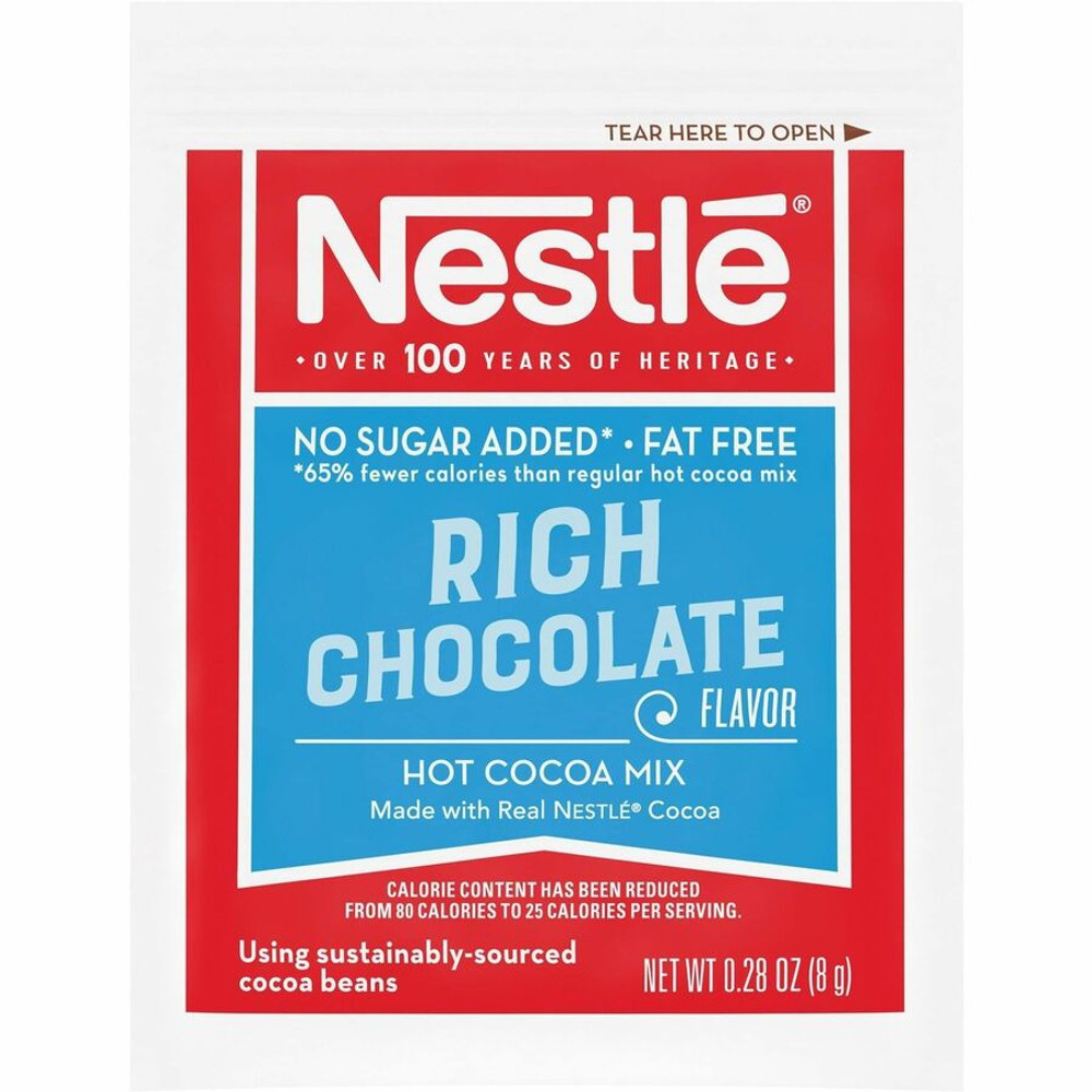 Nestle S.A Nestle 61411CT Nestle Fat-Free Rich Chocolate Hot Cocoa Mix
