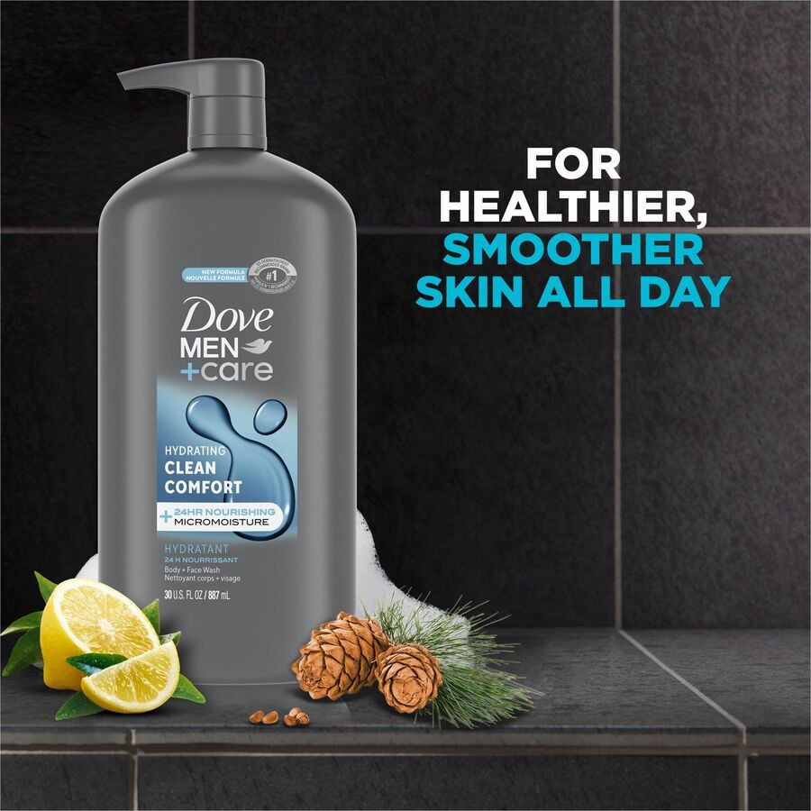 Unilever N.V Dove 02061 Dove Men+Care Clean Comfort 2-in-1