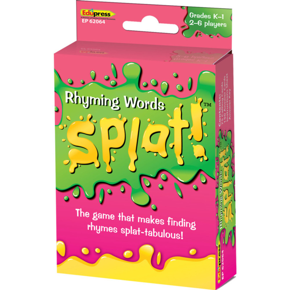 TEACHER CREATED RESOURCES Teacher Created Resources® Rhyming Words Splat™ Game