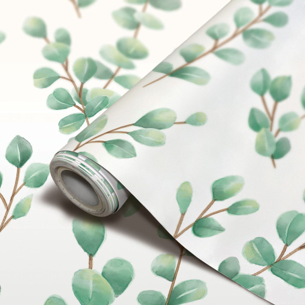 TEACHER CREATED RESOURCES Teacher Created Resources® Peel and Stick Decorative Paper Roll, 17-1/2" x 10 ft, Eucalyptus