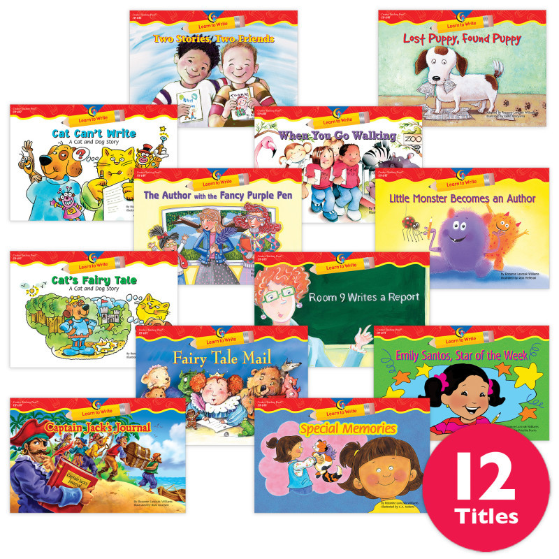 CREATIVE TEACHING PRESS Creative Teaching Press® Learn to Write Variety Pack Set 2, Grade 1-2, 12 Titles