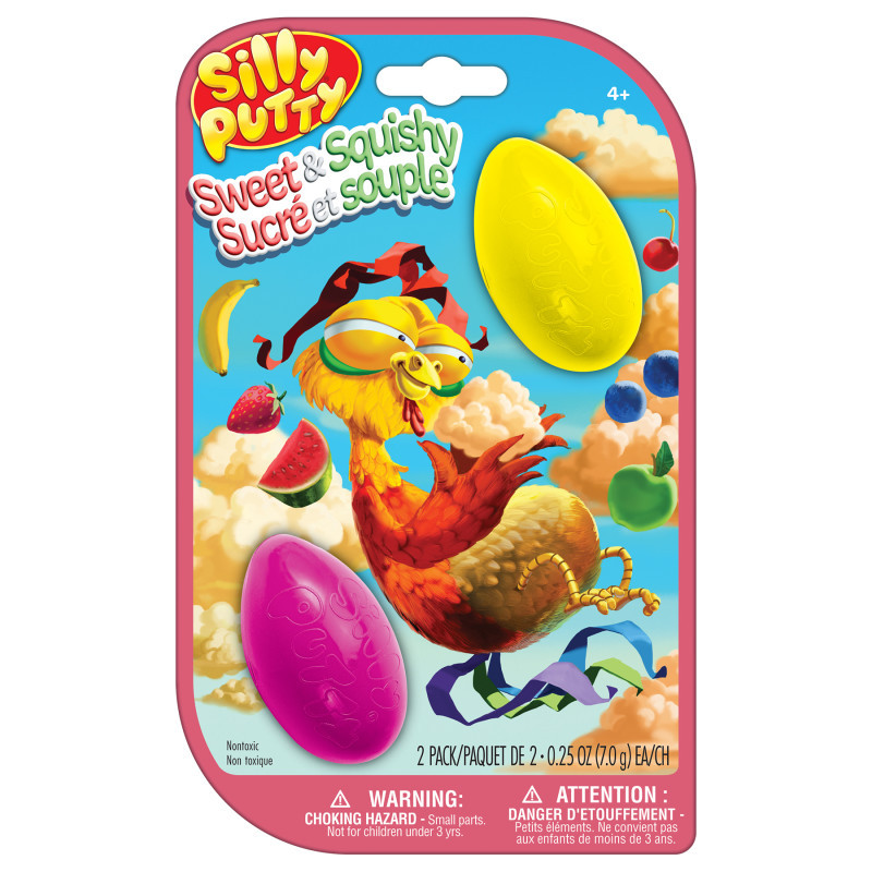 CRAYOLA LLC Crayola® Silly Putty Sweet & Squishy Eggs, 2-Pack