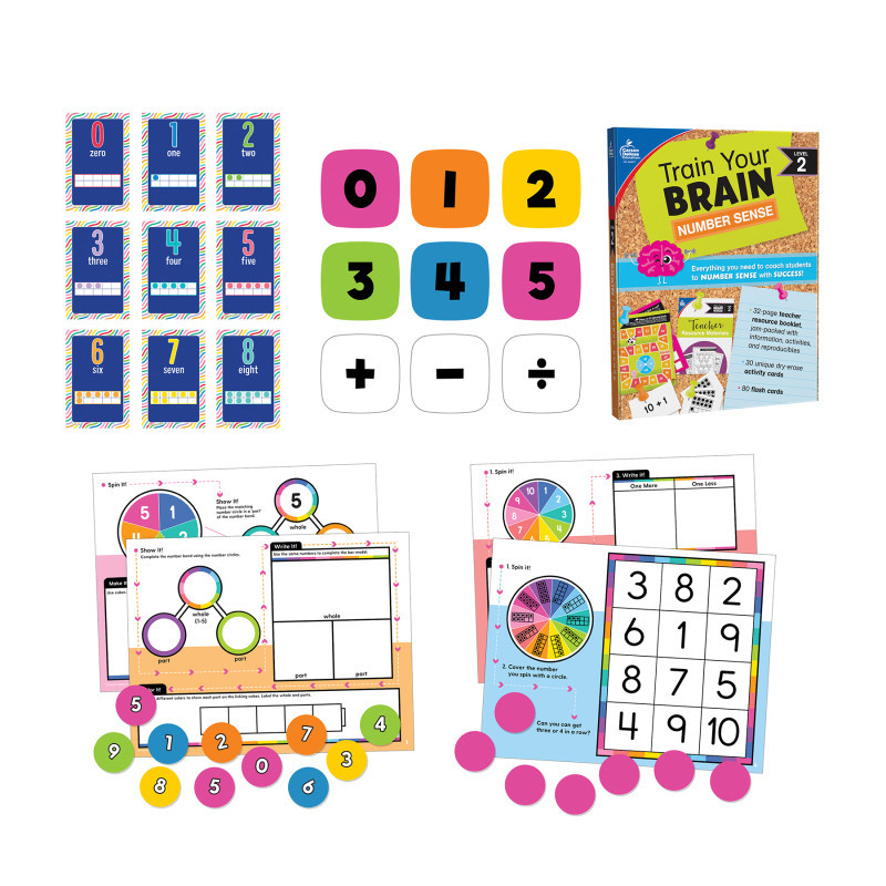CARSON DELLOSA EDUCATION Carson Dellosa Education Math Teacher Classroom Bundle Grade 1