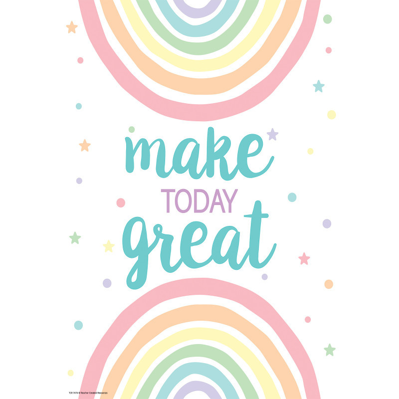 TEACHER CREATED RESOURCES Teacher Created Resources® Make Today Great Positive Poster