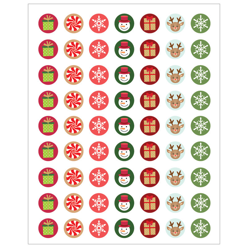 TEACHER CREATED RESOURCES Teacher Created Resources® Winter Holiday Mini Stickers, Pack of 378