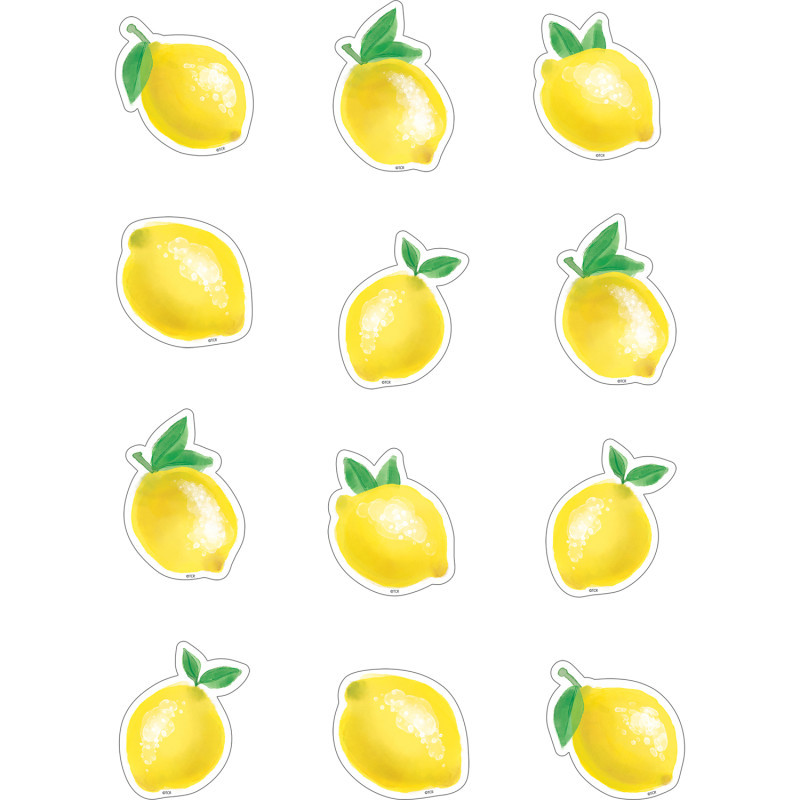 TEACHER CREATED RESOURCES Teacher Created Resources® Lemon Zest Mini Accents, Pack of 36