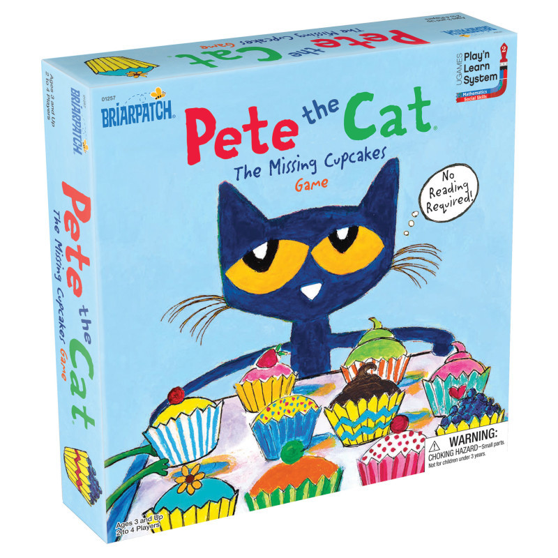 UNIVERSITY GAMES Briarpatch® Pete the Cat® The Missing Cupcakes Game