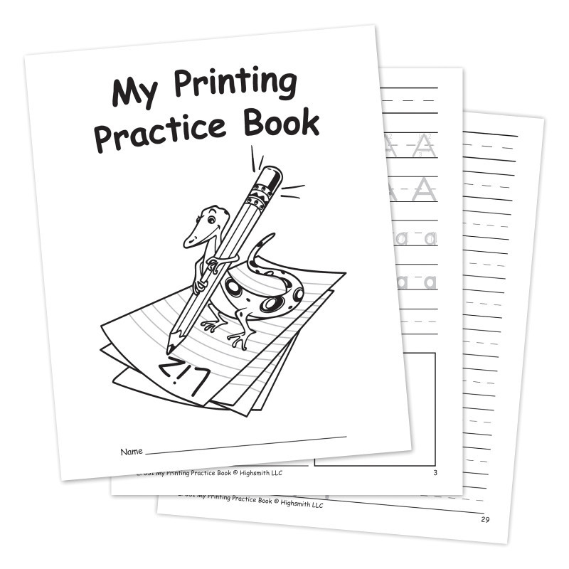 TEACHER CREATED RESOURCES Edupress™ My Own Printing Practice Book