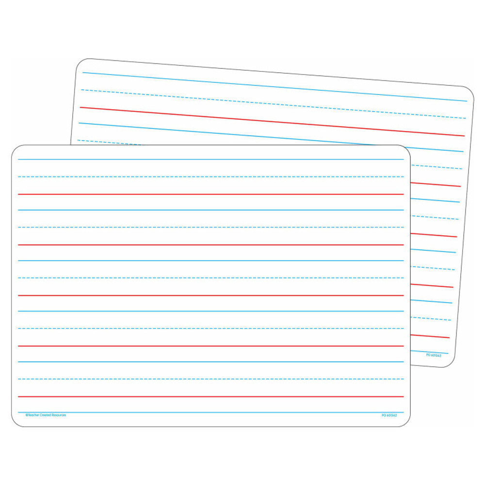 TEACHER CREATED RESOURCES Teacher Created Resources® Double-Sided Writing Dry Erase Boards, Pack of 10