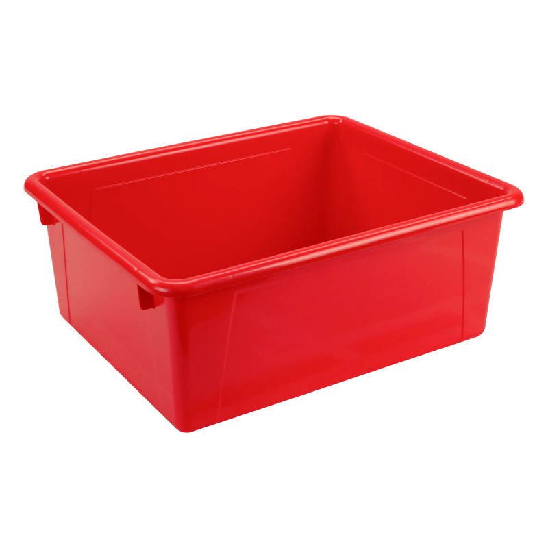 STOREX INDUSTRIES Storex Deep Storage Tray, Red