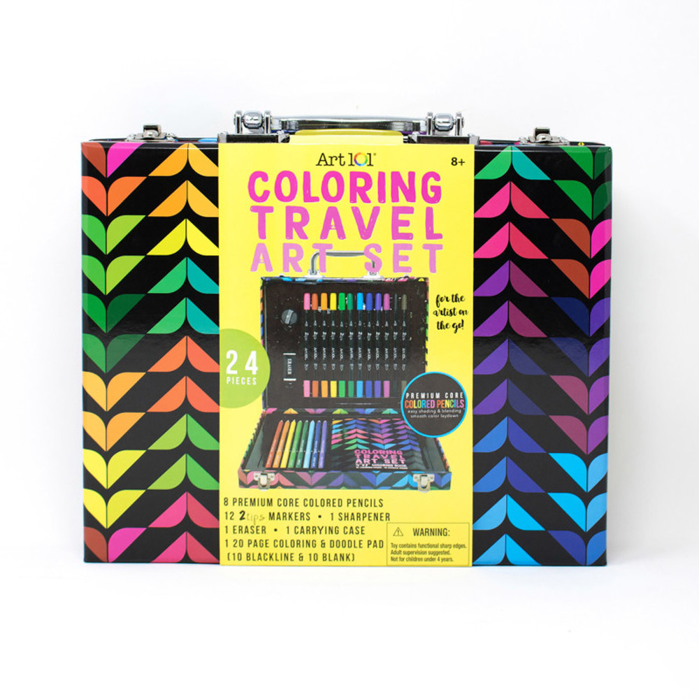 ART 101 / ADVANTUS Art 101 Colorable Travel Art Kit ART 101 / ADVANTUS Art 101 Colorable Travel Art Kit