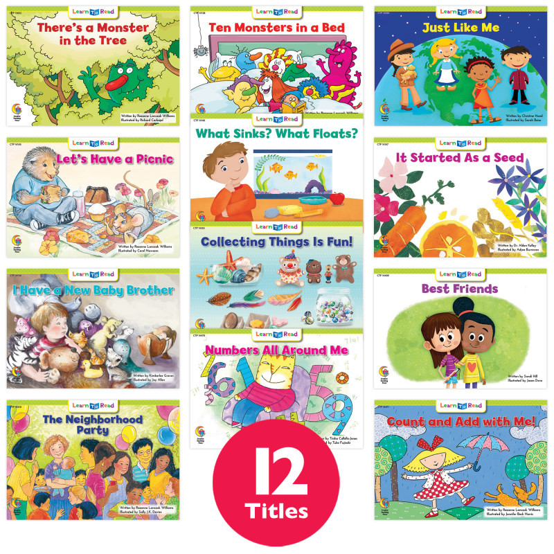 CREATIVE TEACHING PRESS Creative Teaching Press® Learn to Read Variety Pack 13, Level F, 12 Titles