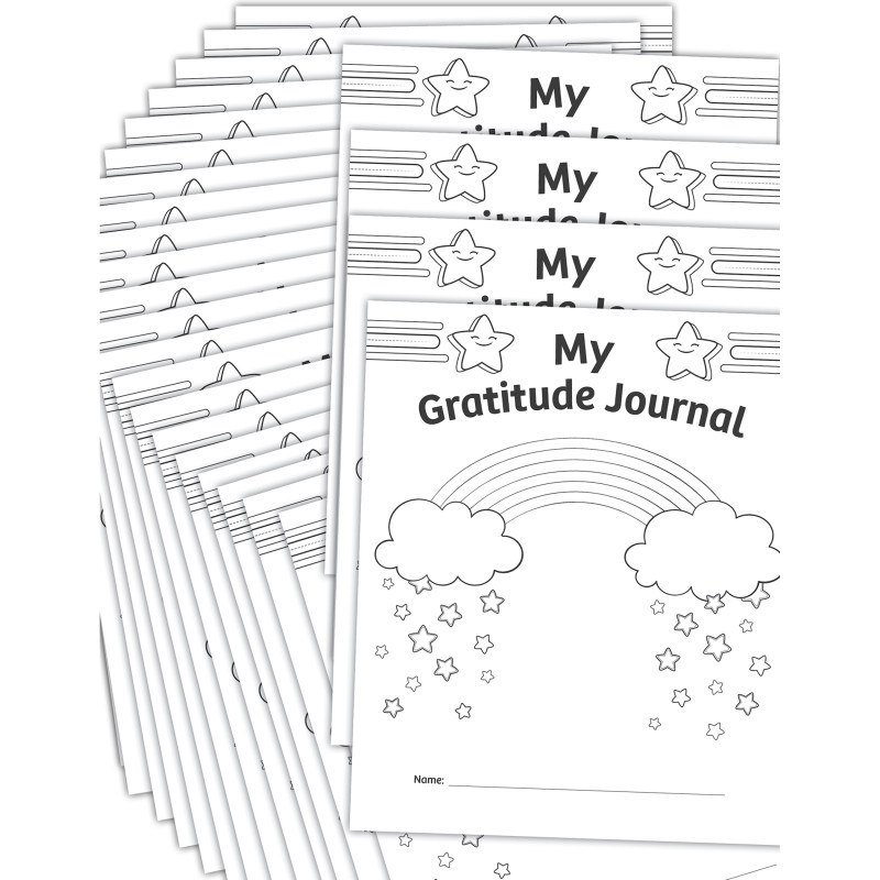 TEACHER CREATED RESOURCES Teacher Created Resources® My Own Books: My Own Gratitude Journal, 25 Pack