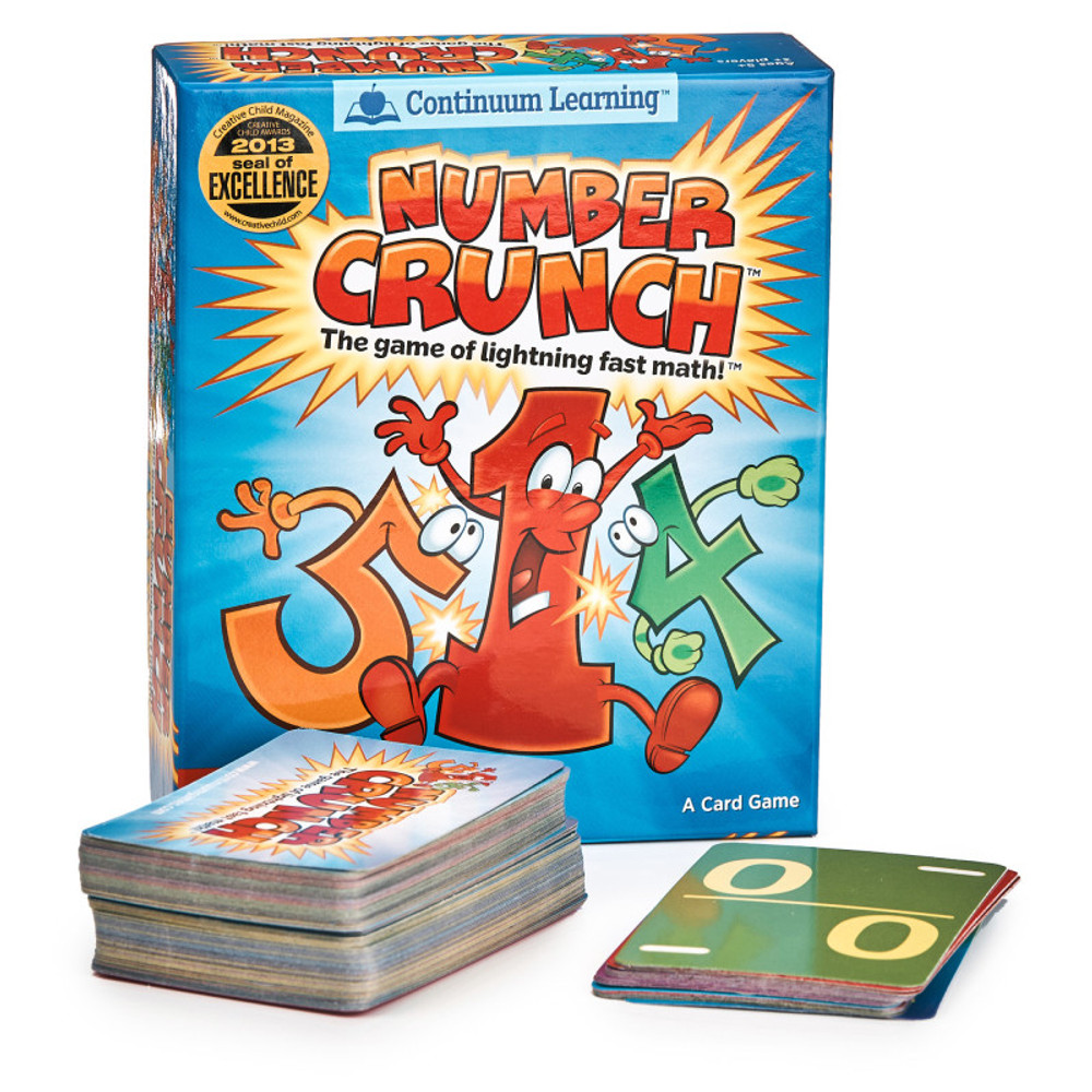 CONTINUUM GAMES Continuum Games Number Crunch Card Game