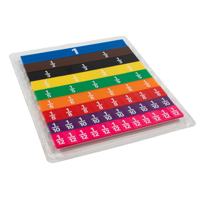 LEARNING ADVANTAGE Learning Advantage® Fraction Tiles with Work Tray Set