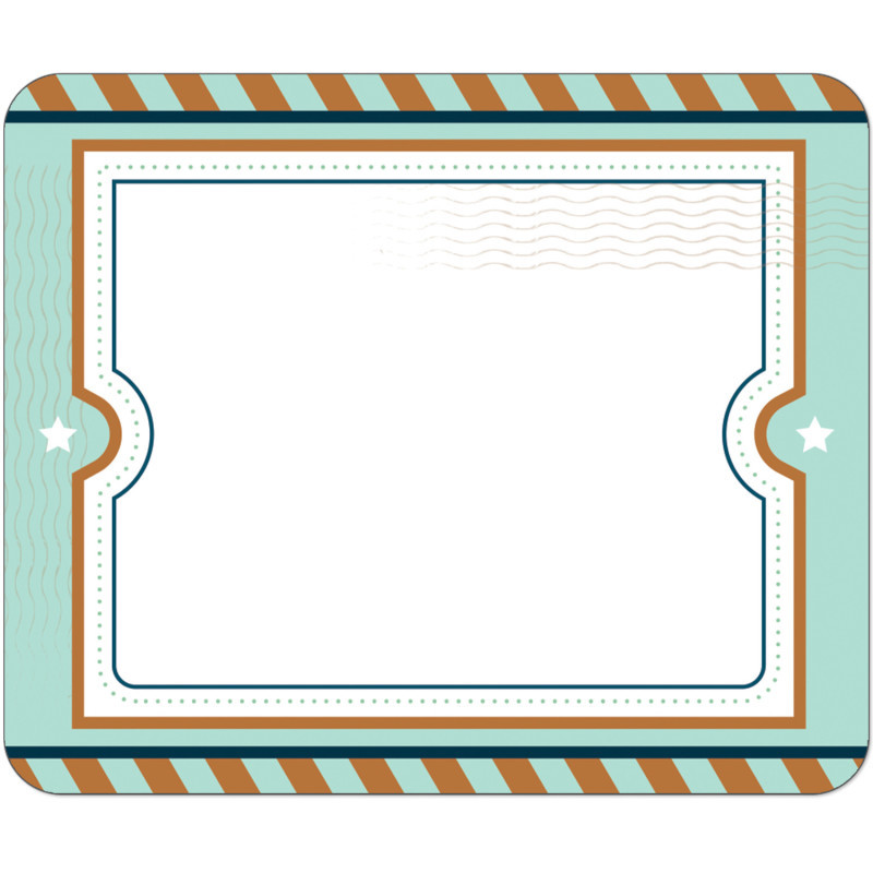 CARSON DELLOSA EDUCATION Carson Dellosa Education Let's Explore Name Tags, Pack of 40