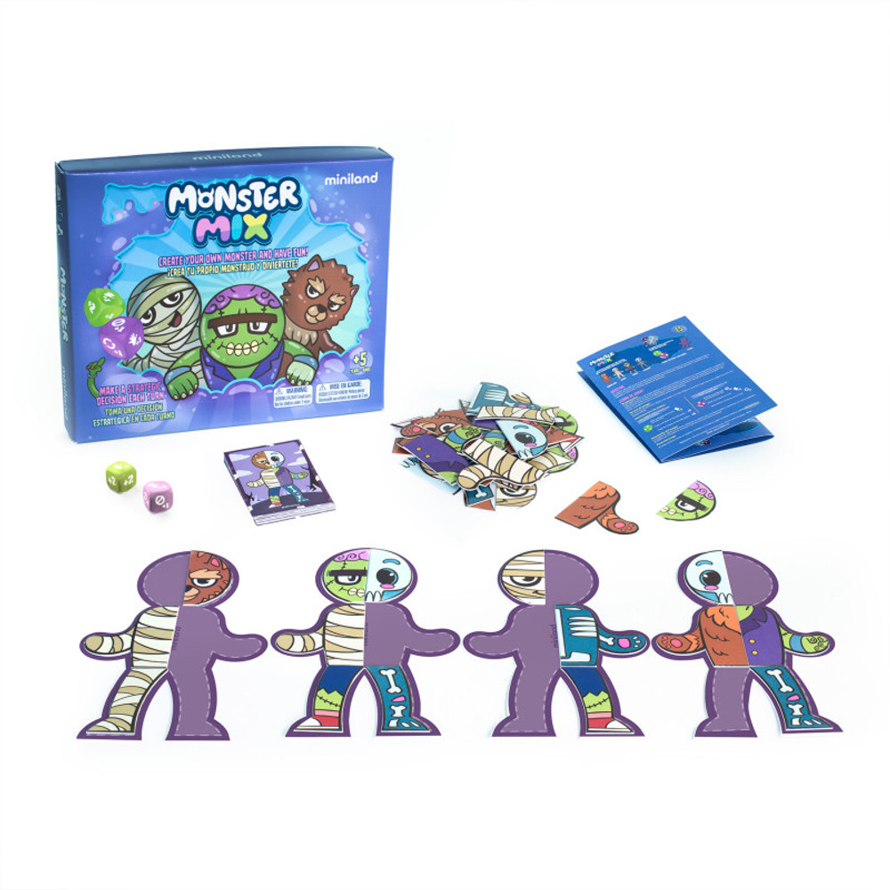 MINILAND EDUCATIONAL CORPORATION Miniland Monster Mix Game
