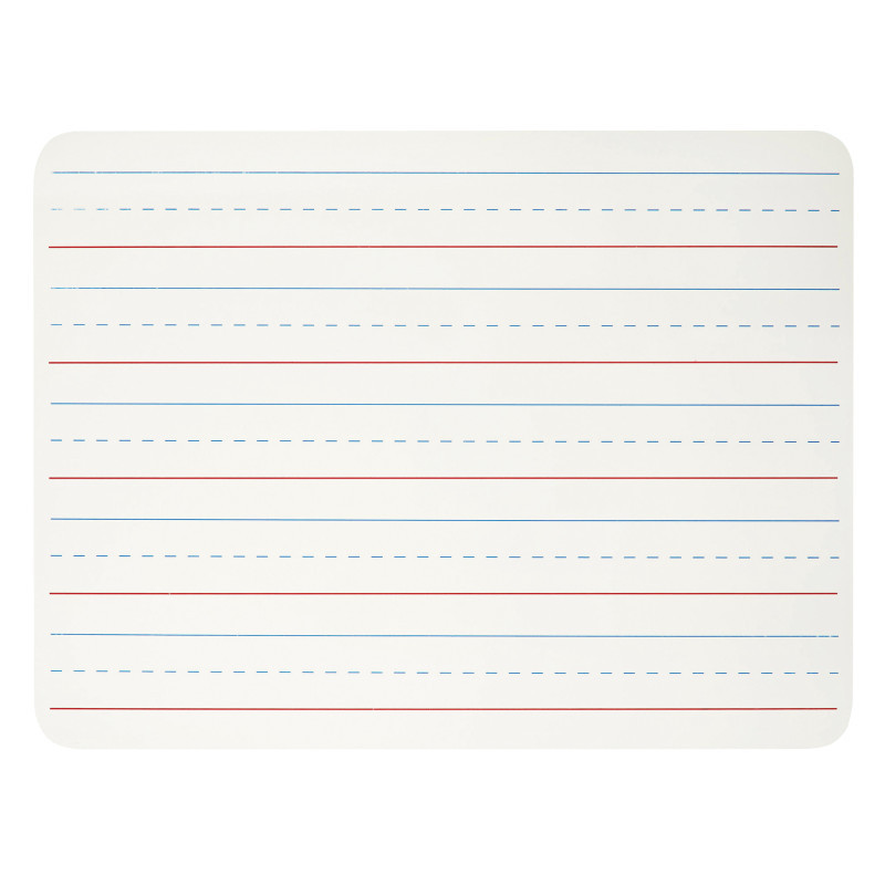 ADVANTUS Charles Leonard Dry Erase Board, One Sided, Lined, 9" x 12"