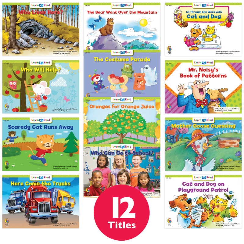CREATIVE TEACHING PRESS Creative Teaching Press® Learn to Read Variety Pack 7, Level D, 12 Titles