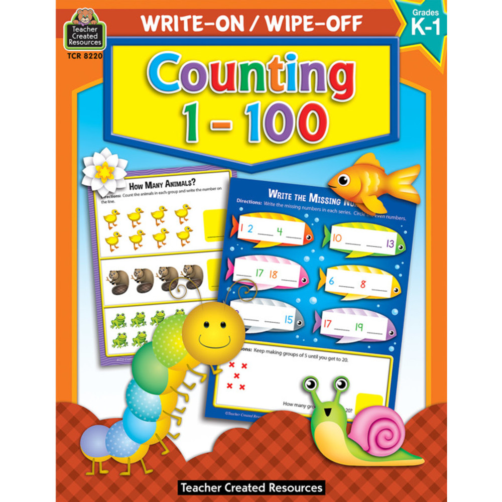 TEACHER CREATED RESOURCES Teacher Created Resources® Counting 1-100 Write-On/Wipe-Off Book