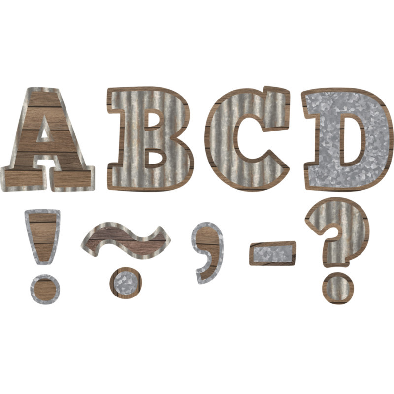 TEACHER CREATED RESOURCES Teacher Created Resources® Home Sweet Classroom Bold Block 3" Magnetic Letters