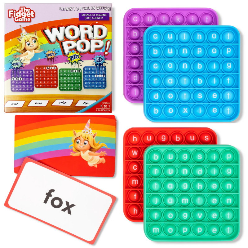 THE FIDGET GAME LTD The Fidget Game Word Pop!