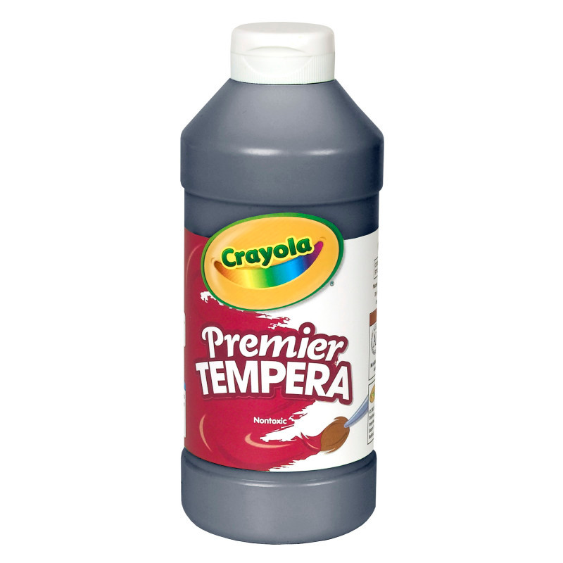 CRAYOLA LLC Crayola® Premier Tempera Paint, 16 oz, Black
