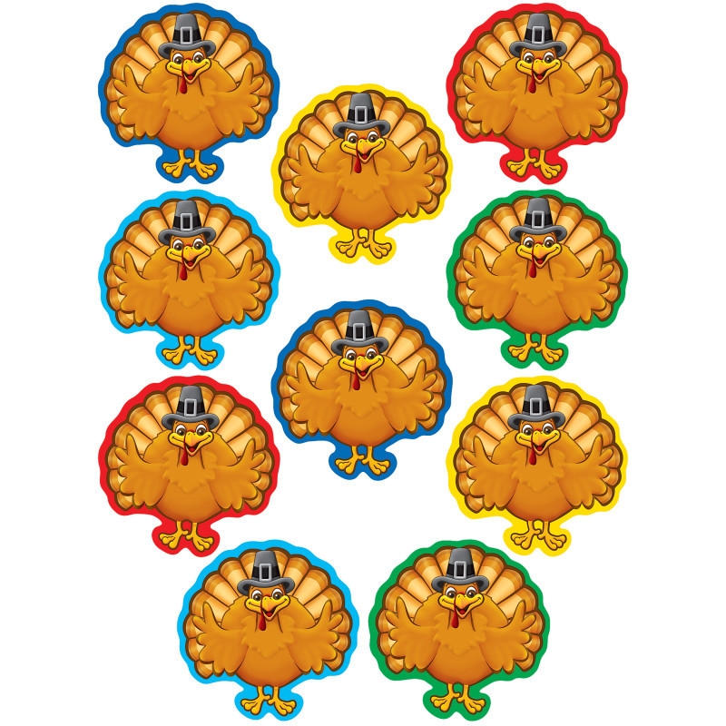 TEACHER CREATED RESOURCES Teacher Created Resources® Turkey Accents, Pack of 30