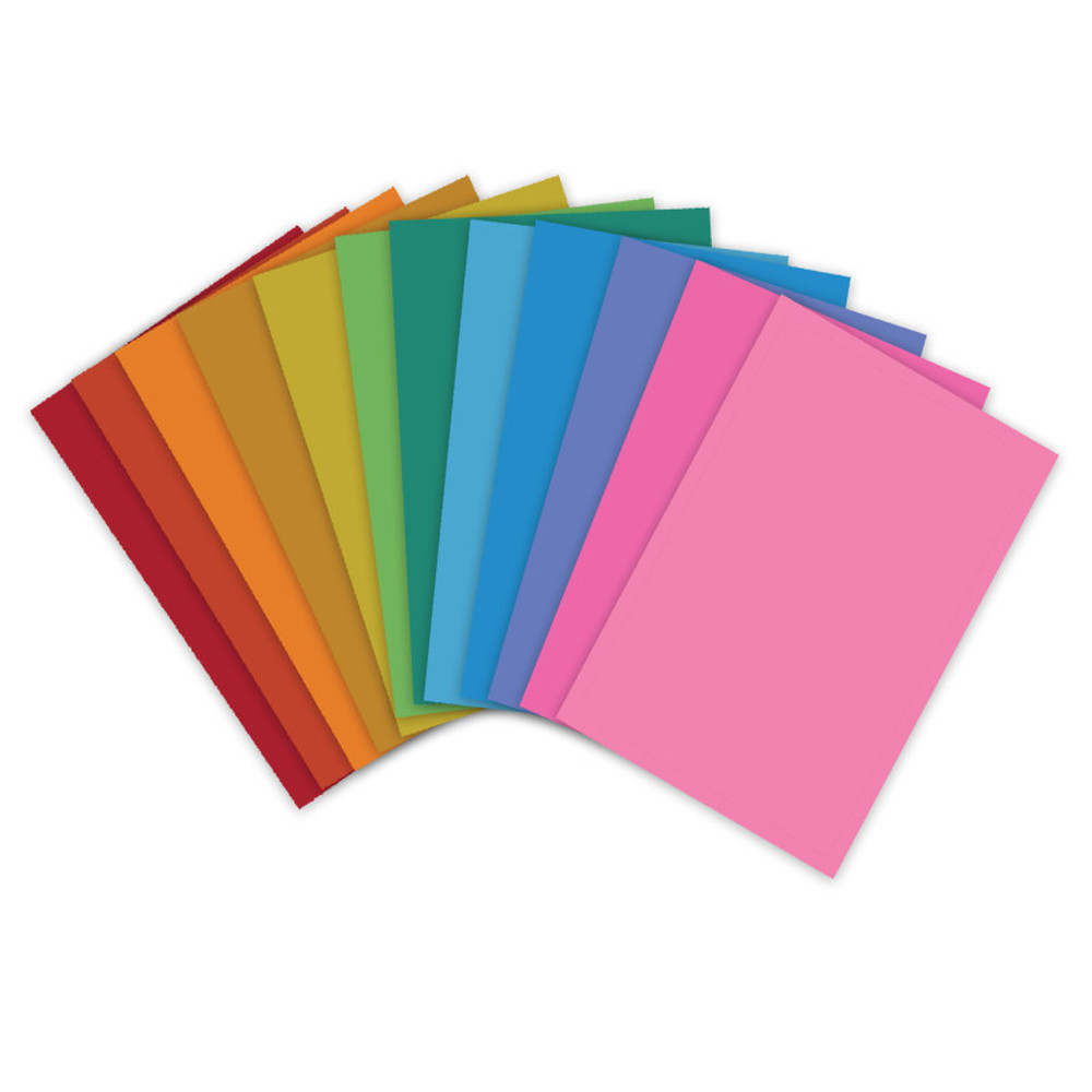 ACTIVA PRODUCTS Captain Creative Punkydoodle® Paper Cardstock, Assorted, 8.5" x 11", 100 Sheets