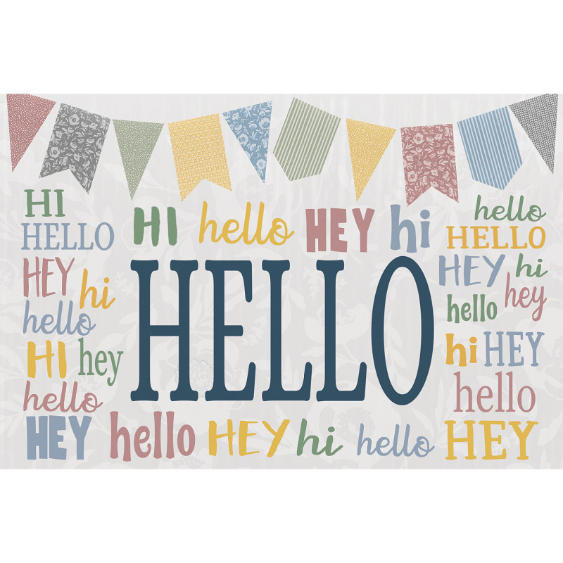 TEACHER CREATED RESOURCES Teacher Created Resources® Classroom Cottage Hello Postcards, Pack of 30