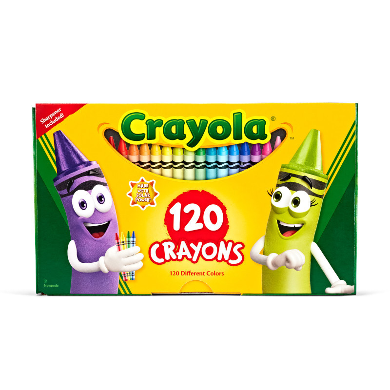 CRAYOLA LLC Crayola® Crayons, Regular Size, Pack of 120