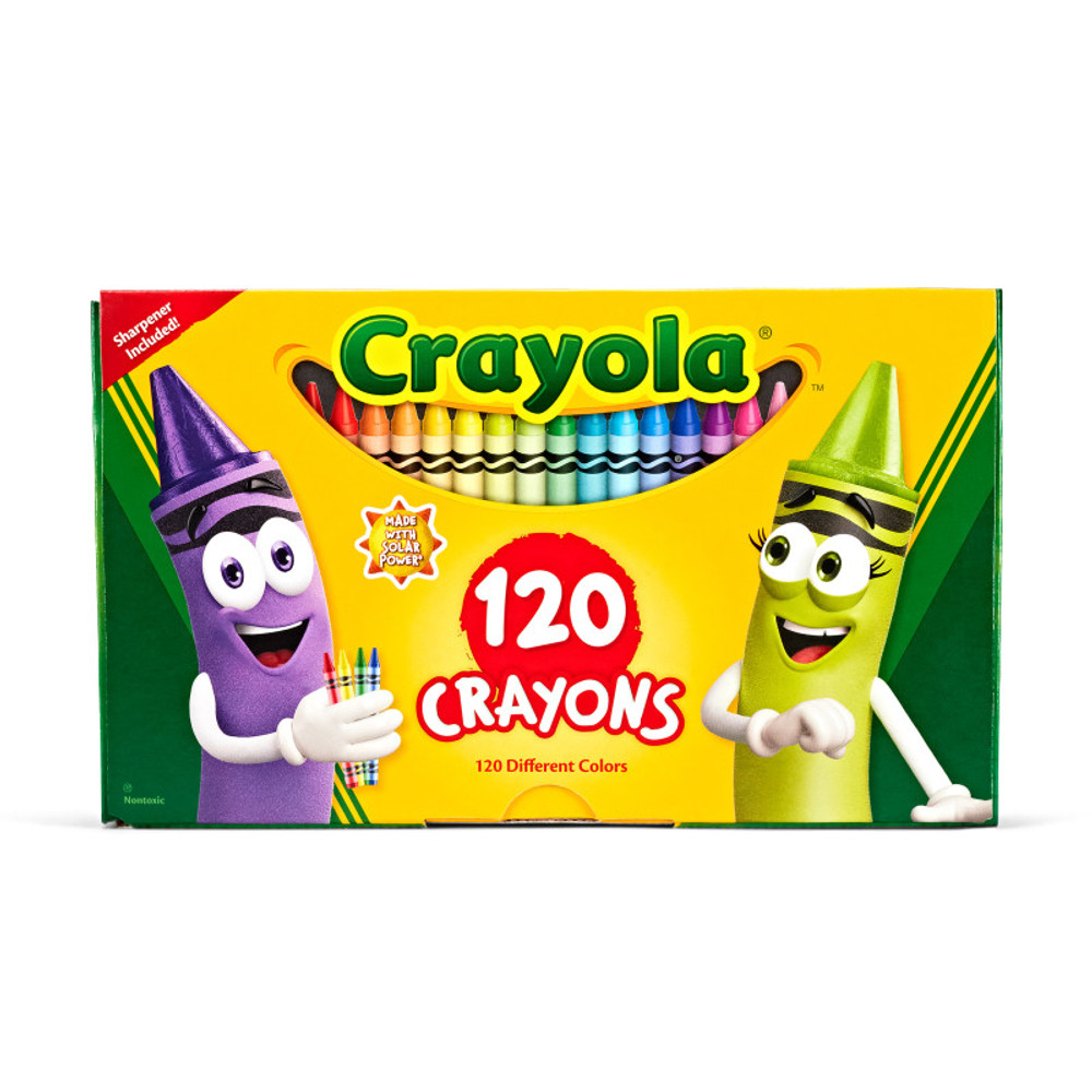 CRAYOLA LLC Crayola® Crayons, Regular Size, Pack of 120