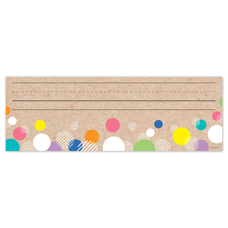 CREATIVE TEACHING PRESS Creative Teaching Press® Krafty Pop! Colorful Kraft Bubbles Name Plates, Pack of 36