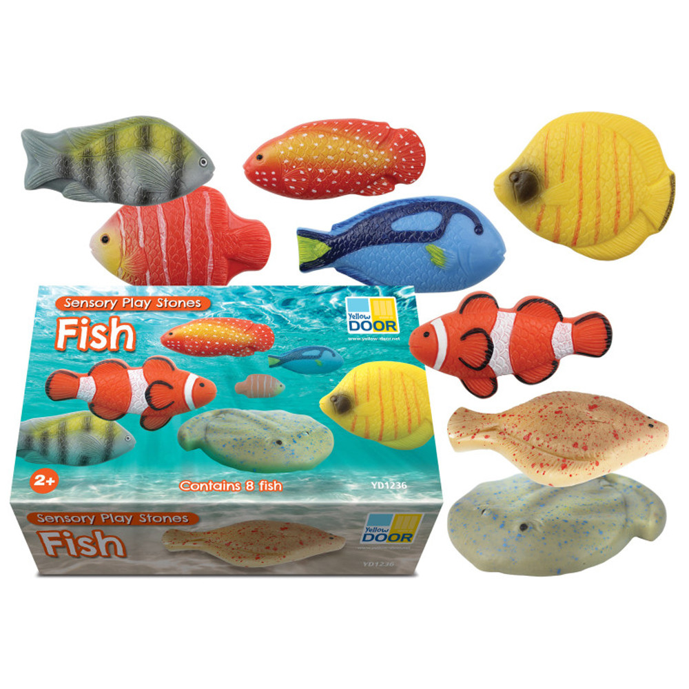 YELLOW DOOR US LLC Yellow Door Sensory Play Stones - Fish