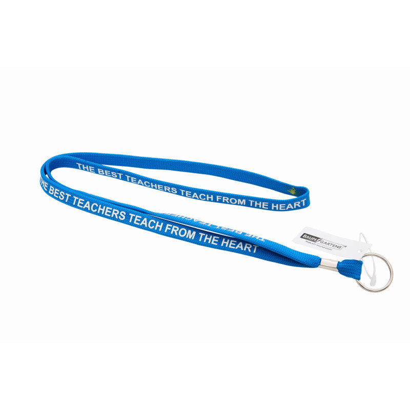 BAUMGARTENS INC SICURIX Teacher Lanyard, Flat Style, Ring